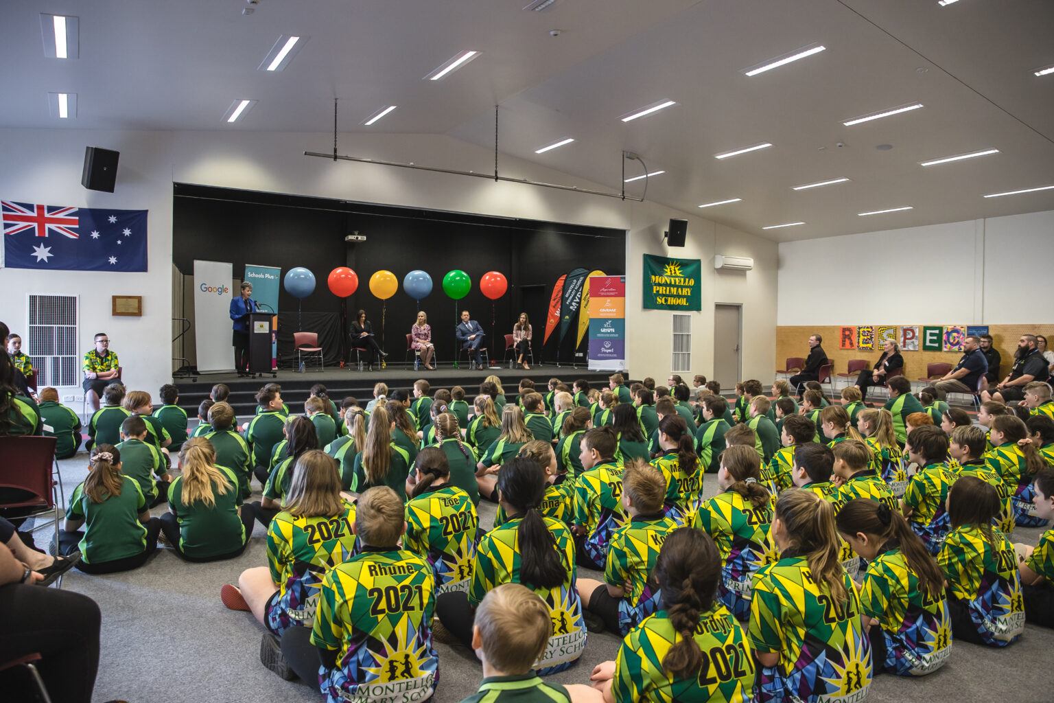 Google launch brand new STEM classroom at Montello PS - Australian